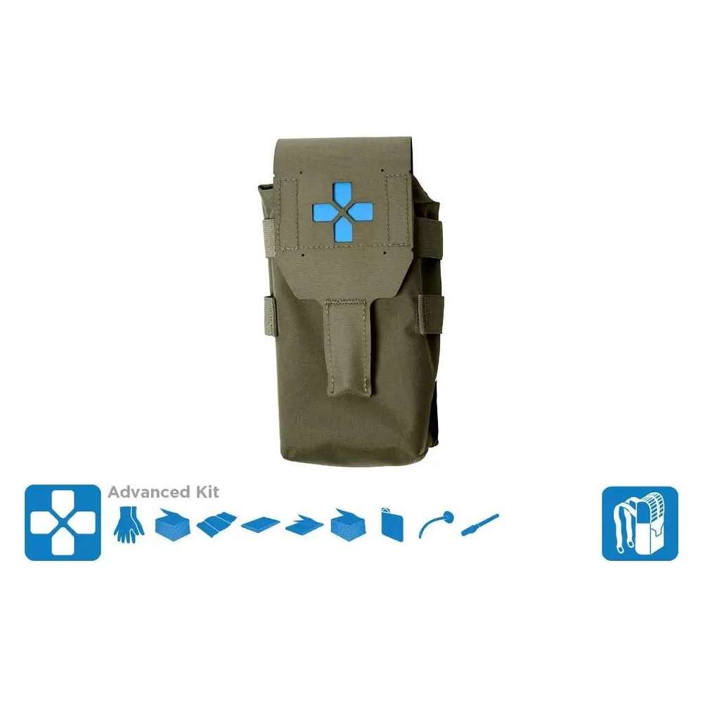 Safety Protection Blue Force Gear Ready Series BFG Small Trauma Kit NOW  MOLLE Helium Whisper Advanced Supplies RGreen • Model: Ready Series